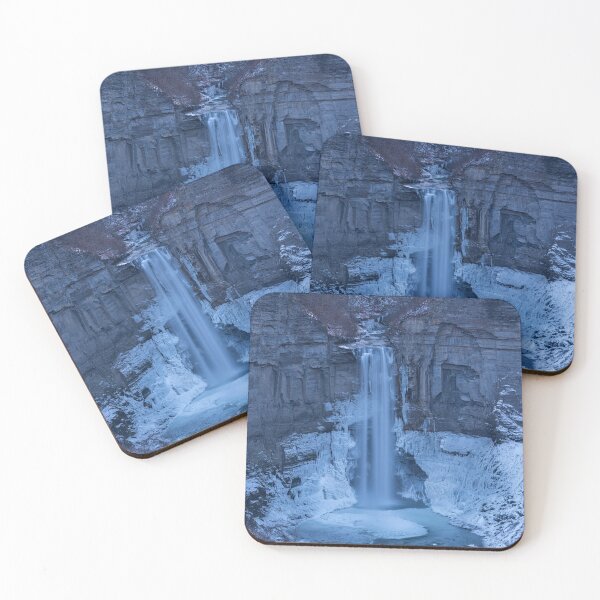 Item preview, Winter at Taughhanock Falls, New York designed and sold by Under The Radar Van.