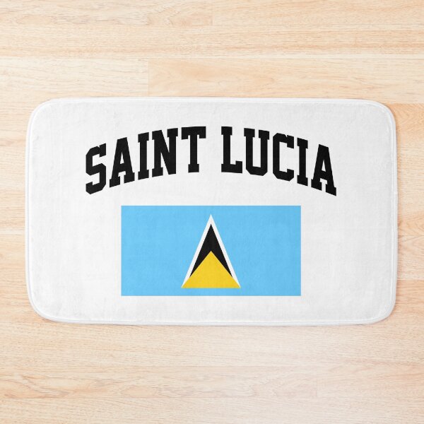 Item preview, Saint Lucia Flag designed and sold by TheLastStand.