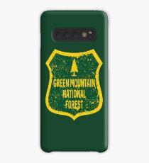 Green Mountain National Forest shield Hülle & Klebefolie für Samsung Galaxy