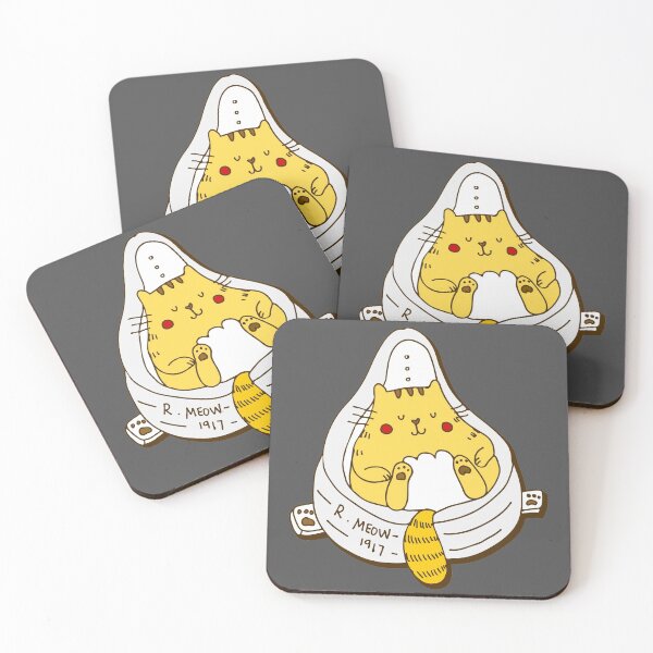 Item preview, Marcel Duchamp's cat designed and sold by littleredcheeks.