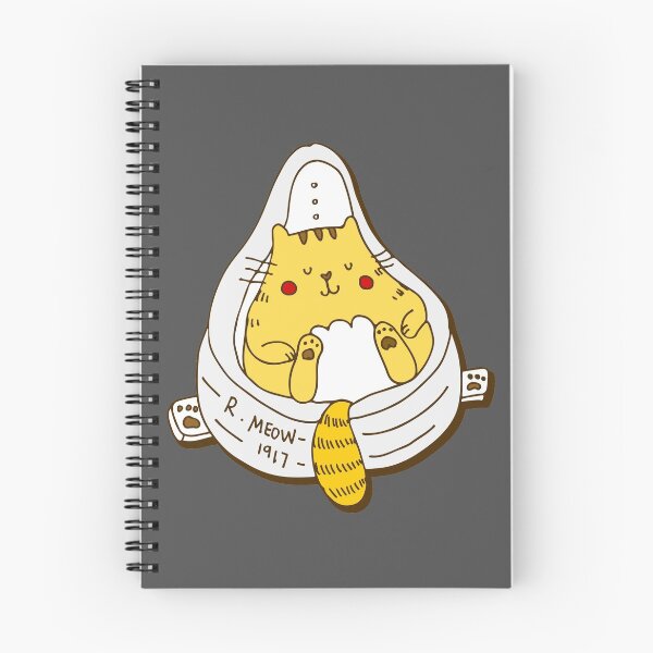Item preview, Marcel Duchamp's cat designed and sold by littleredcheeks.