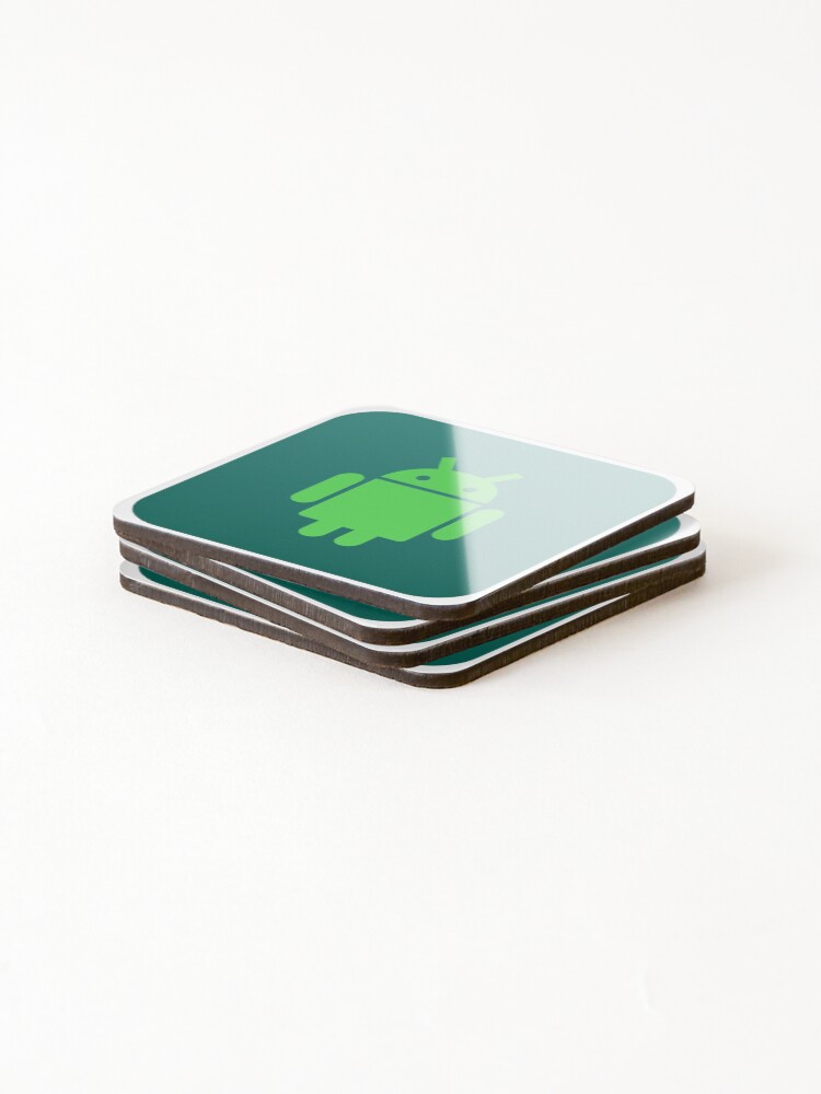 Thumbnail 4 of 5, Coasters (Set of 4), Android Logo designed and sold by codedgar.