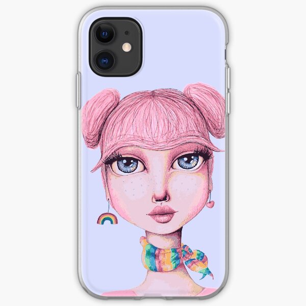 I Heart Cheer Bear iPhone Soft Case