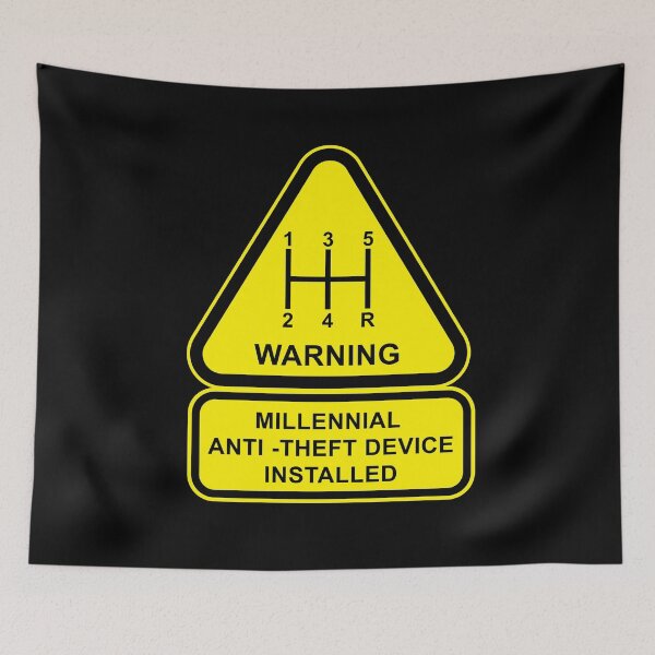 Item preview, Millenial Anti Theft Device Manual Car designed and sold by ArielAutoArt.