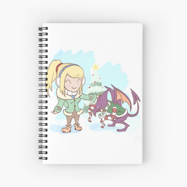 Item preview, Samus & Ridley - Metroid Christmas designed and sold by Leehzart.