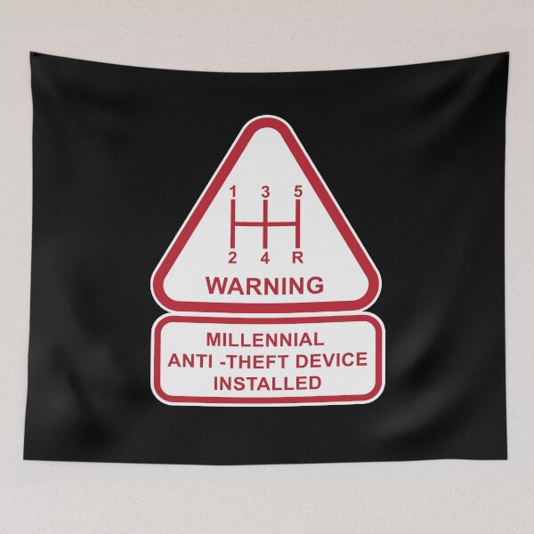 Item preview, Millenial Anti Theft Device Manual Car designed and sold by ArielAutoArt.