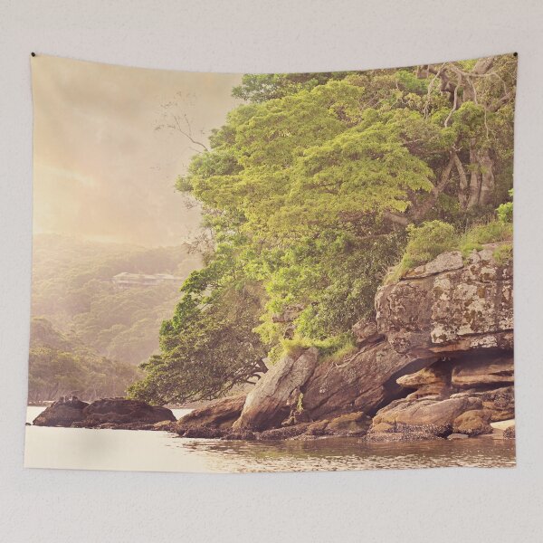 Item preview, The Point at Sunset - Grays Point NSW Australia designed and sold by Bellamaree.