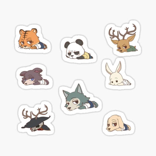 Beastars Mini Full Collection Sticker
