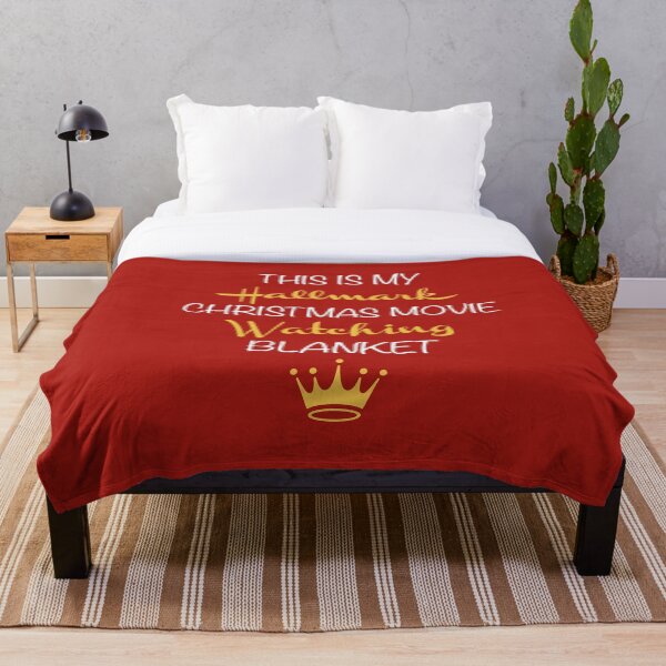 Hallmark Christmas Movies Throw Blanket