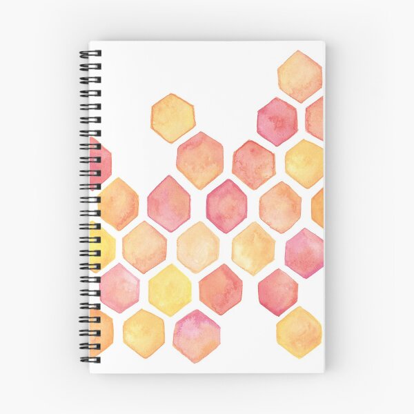 Item preview, Busy Bee Honeycomb Hexes designed and sold by KamClarkArt.