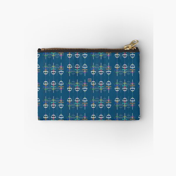 Item preview, "Large Hadron Colliders - BLUE"© designed and sold by Lisa Clark - Thinker Collection STEM Art and MORE.