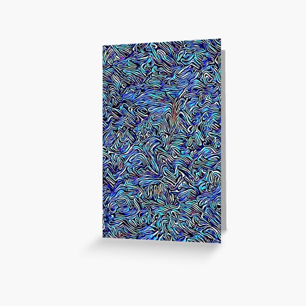 Blue Dreaming Greeting Card