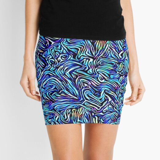 Blue Dreaming Mini Skirt