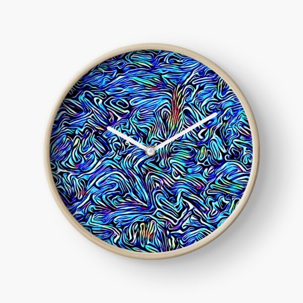 Blue Dreaming Clock