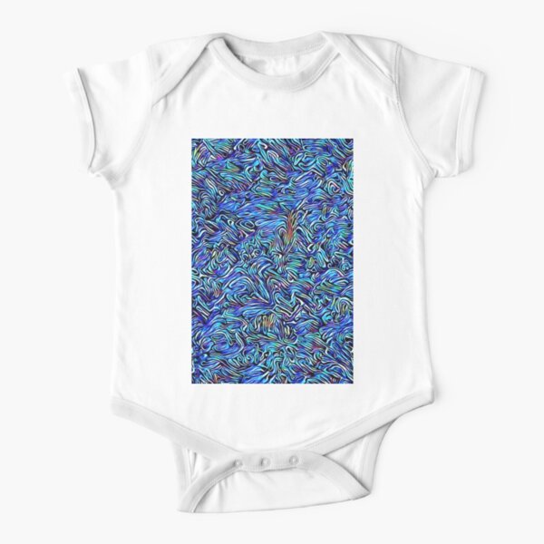 Blue Dreaming Short Sleeve Baby One-Piece