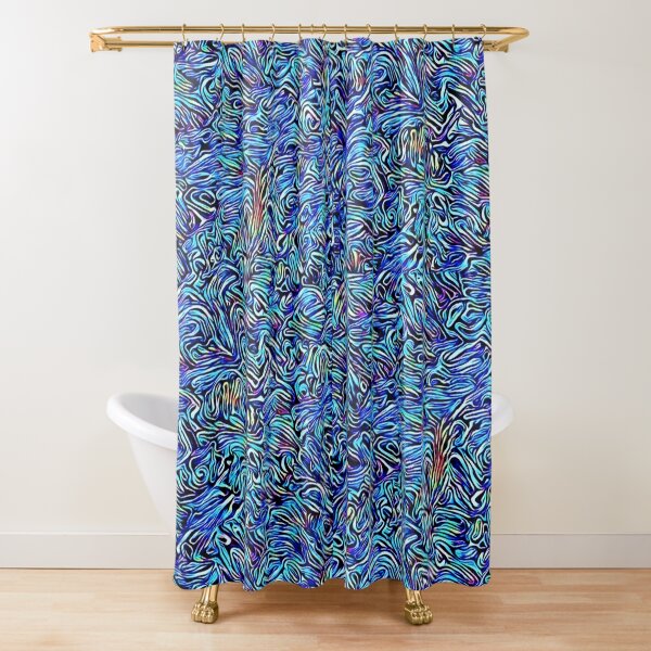 Blue Dreaming Shower Curtain
