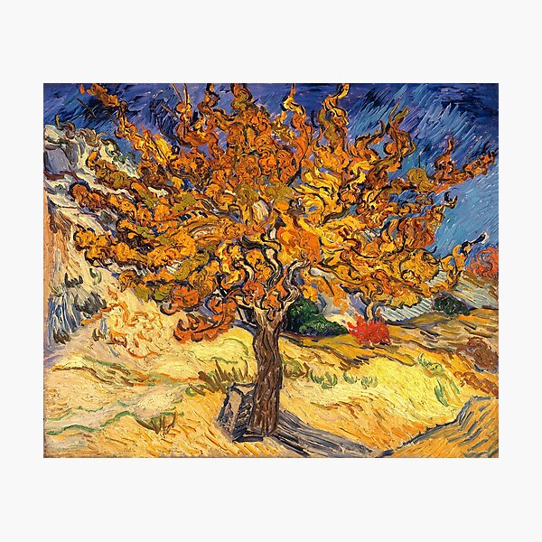 Item preview, The Mulberry Tree by Vincent van Gogh designed and sold by VintageArchive.