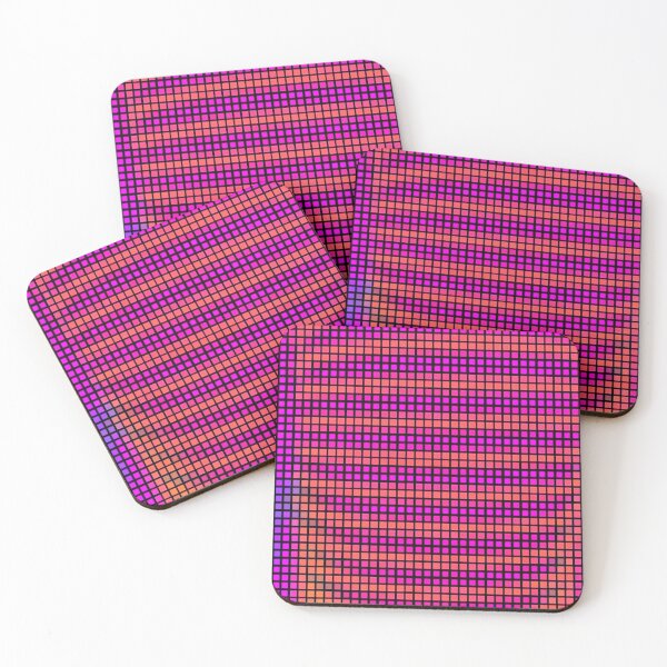 RADIANT BEAUTY Coasters (Set of 4)