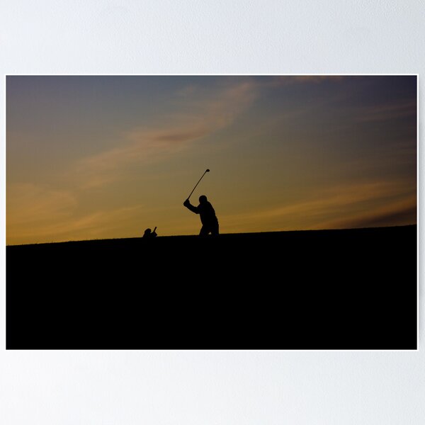 Item preview, Golf at dusk designed and sold by Peter Davies.