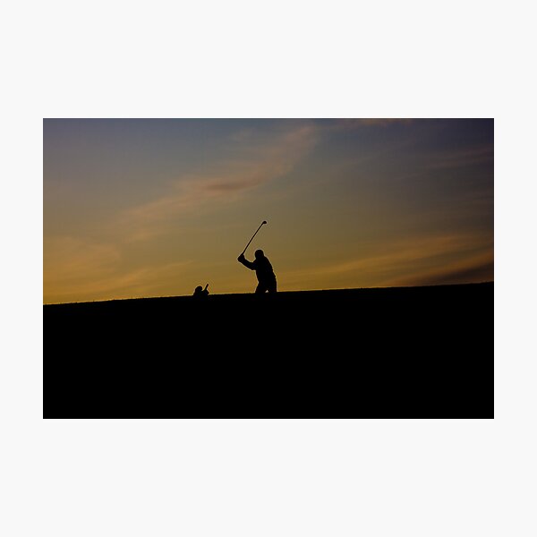 Item preview, Golf at dusk designed and sold by Peter Davies.