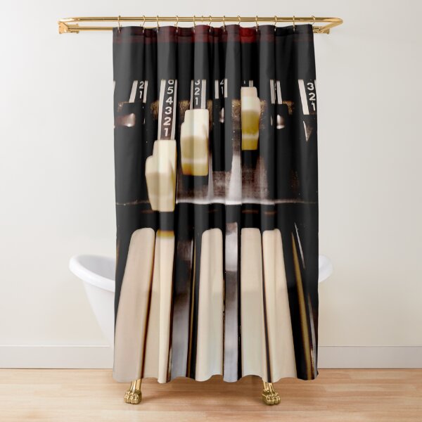Hammond B3 Organ Shower Curtain