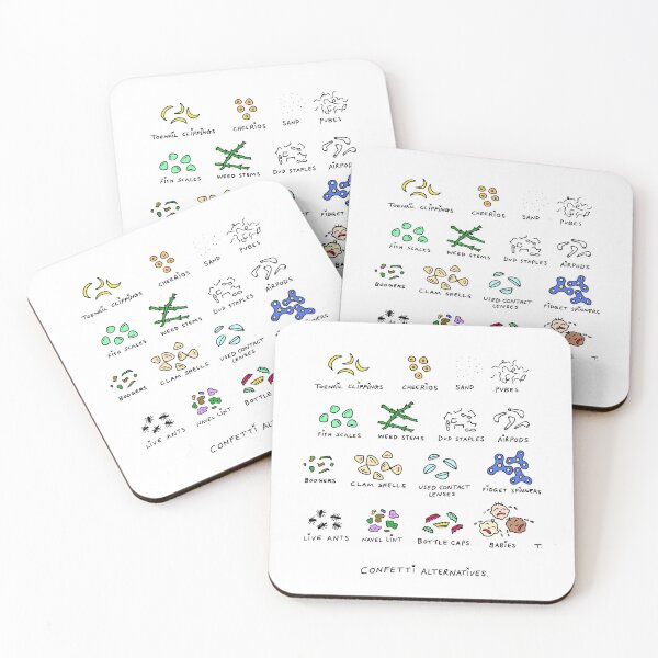 Item preview, Confetti Alternatives designed and sold by Nonsensicolumn.