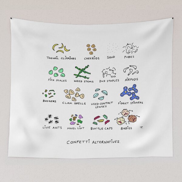Item preview, Confetti Alternatives designed and sold by Nonsensicolumn.