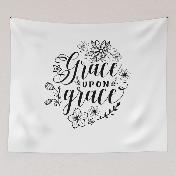 Item preview, Grace Upon Grace, Christian tshirt, Christian Hoodies, Christian Gifts designed and sold by ChristianLife.