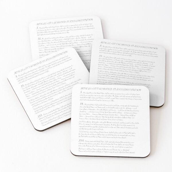 Item preview, Article 3 of the United States Constitution designed and sold by debatethewayout.