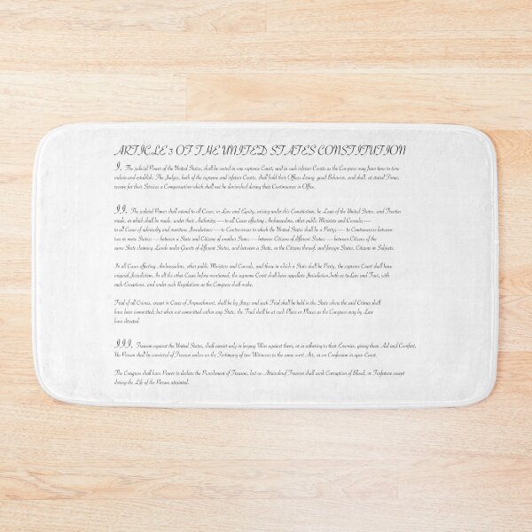 Item preview, Article 3 of the United States Constitution designed and sold by debatethewayout.