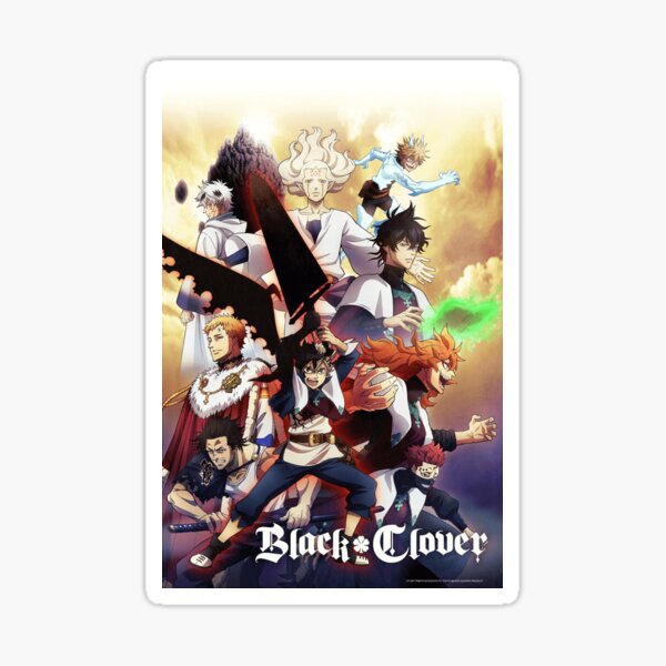 Black Clover Stickers Redbubble