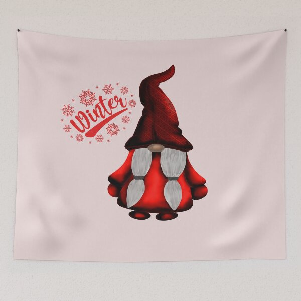 Item preview, HAVE A VERY GNOMEY CHRISTMAS - WINTER GNOME DESIGN  designed and sold by Iskybibblle.