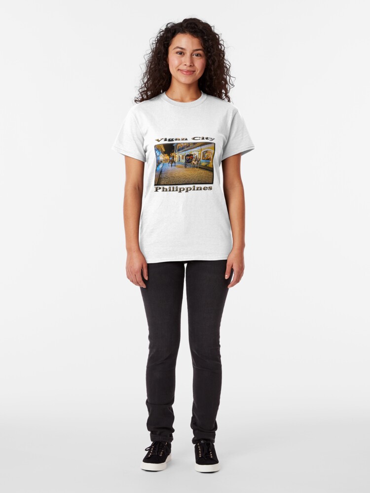 Alternate view of Vigan City, Philippines Classic T-Shirt