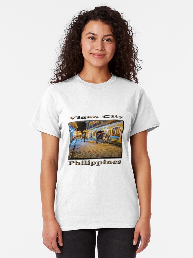 Alternate view of Vigan City, Philippines Classic T-Shirt
