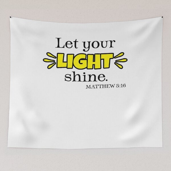 Item preview, Let Your Light Shine, Christian tshirt, Christian Hoodies, Christian Gifts designed and sold by ChristianLife.