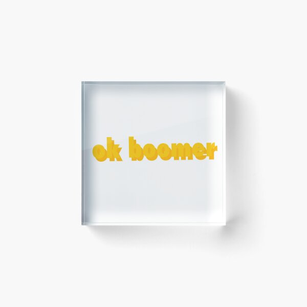 Item preview, Ok boomer - yellow designed and sold by Antoni H.