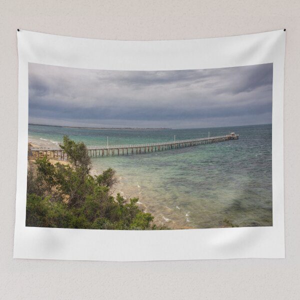 Item preview, Point Lonsdale Pier, Victoria, Australia designed and sold by ChristineJayne.
