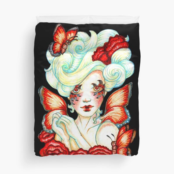 Bloom Butterfly Fairy Duvet Cover