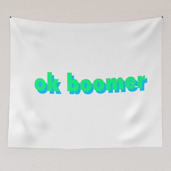 Item preview, Ok boomer - green and blue designed and sold by Antoni H.