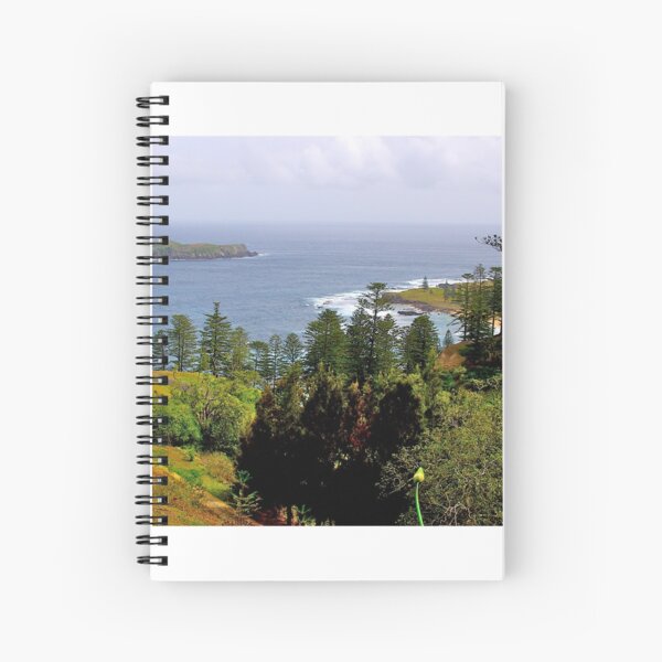 Norfolk Island, Open Coast, Australia Spiral Notebook