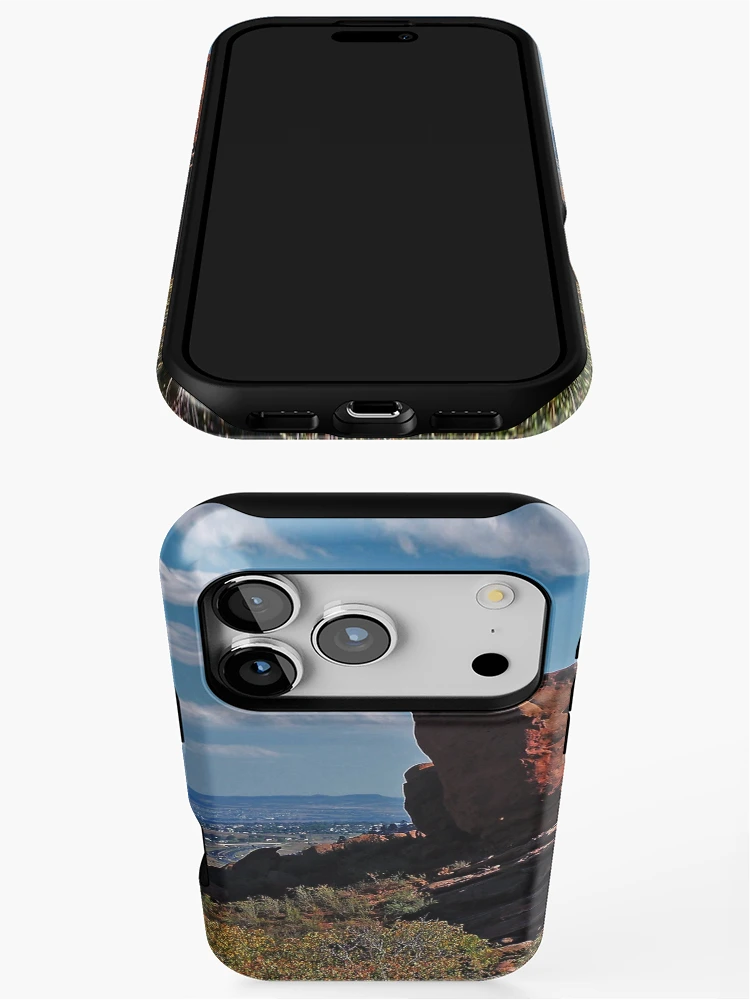 Thumbnail 3 of 4, iPhone Case, Red Rocks designed and sold by Katagram.