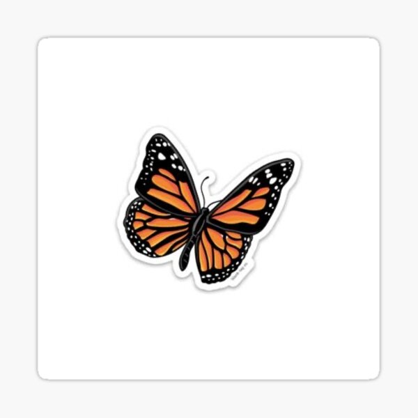 Item preview, Monarch sticker designed and sold by parisstokes.