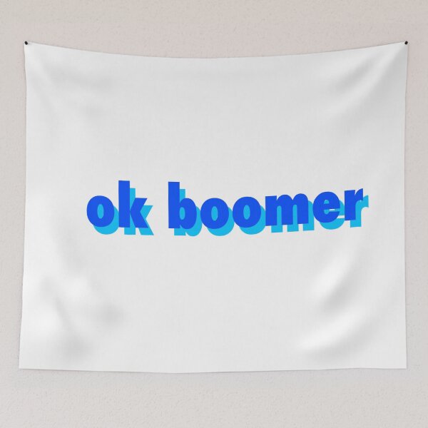 Item preview, Ok boomer - Blue designed and sold by Antoni H.