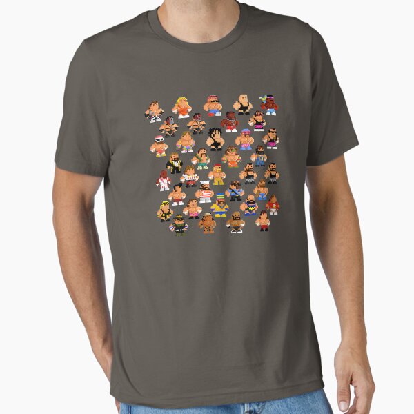 Item preview, Old School 8 bit Wrestlers from the 80s-90s designed and sold by Mr-Burgher.