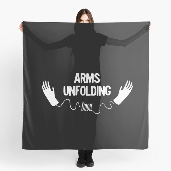 Dodie Scarves Redbubble Lyrics for arms unfolding by dodie. redbubble