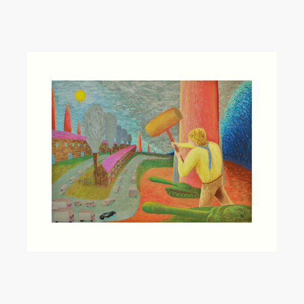 Brave New World / Society Art Print