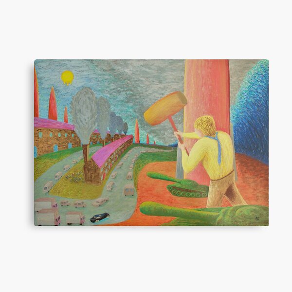 Brave New World / Society Metal Print