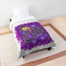 Shadows of the Ecliptic Lyra - Energy Burst - Original Character Comforter