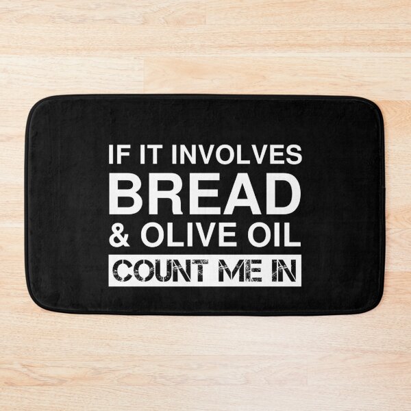 Item preview, Funny Bread And Olive Oil Italian Food designed and sold by Creekman Designs.