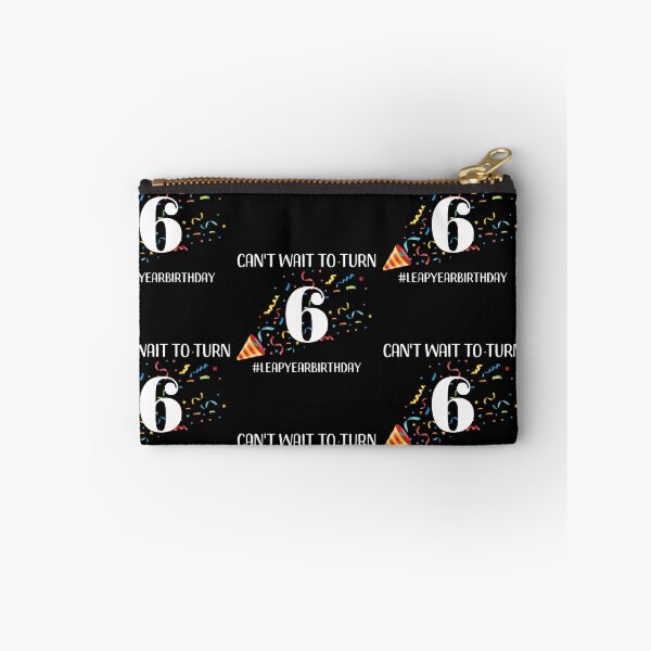Item preview, Funny Leap Year 24th Birthday Leapling Can't Wait to Turn 6 product designed and sold by doodabobs.